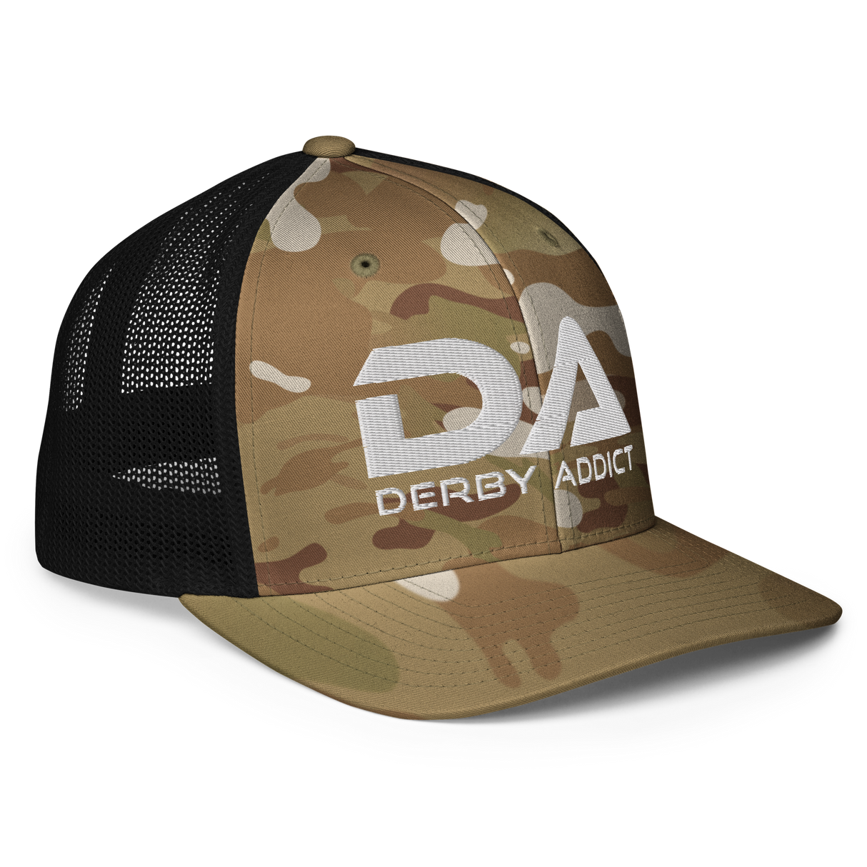 Derby Addict Flex-fit Mesh Trucker Hat