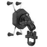 RAM Mount RAM X-Grip Large Phone Mount w/Vibe-Safe  U-Bolt Base - Short [RAM-B-149Z-A-UN10-462]