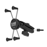 RAM Mount RAM X-Grip Large Phone Mount w/Grab Handle M6 Bolt Base [RAM-B-186-M6-UN10U]