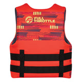 Full Throttle Youth Rapid-Dry Life Jacket - Red [142100-100-002-26]