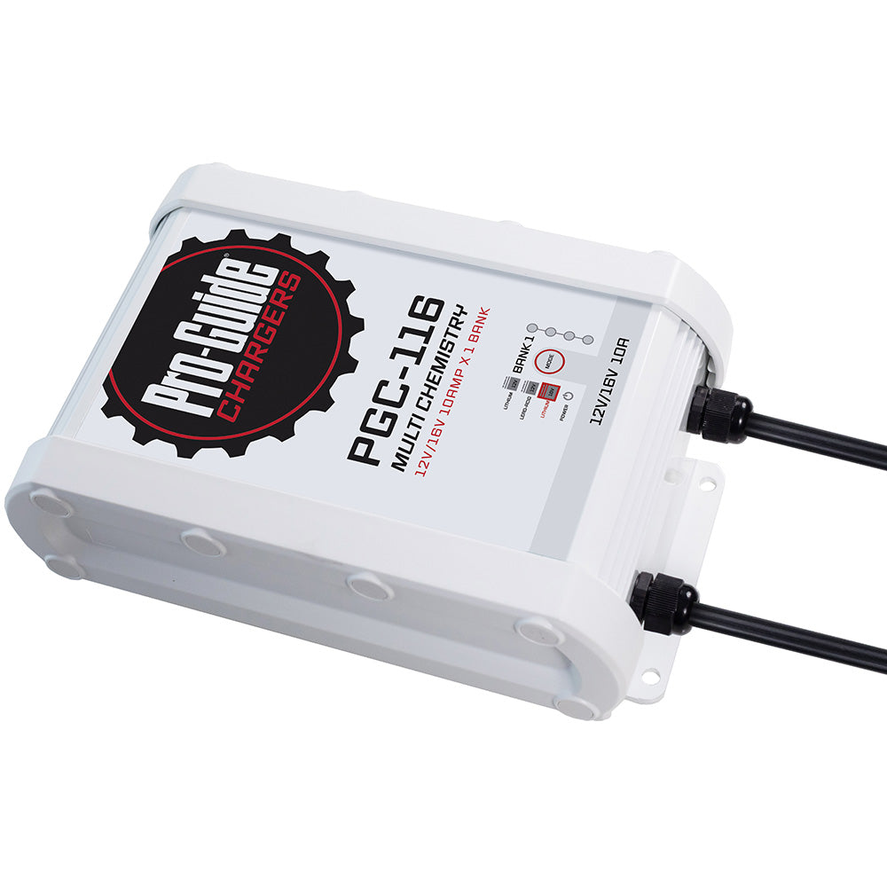 Pro-Guide 1 Bank On-Board Battery Charger - 12V/16V - 10-Amp [PGC-116]