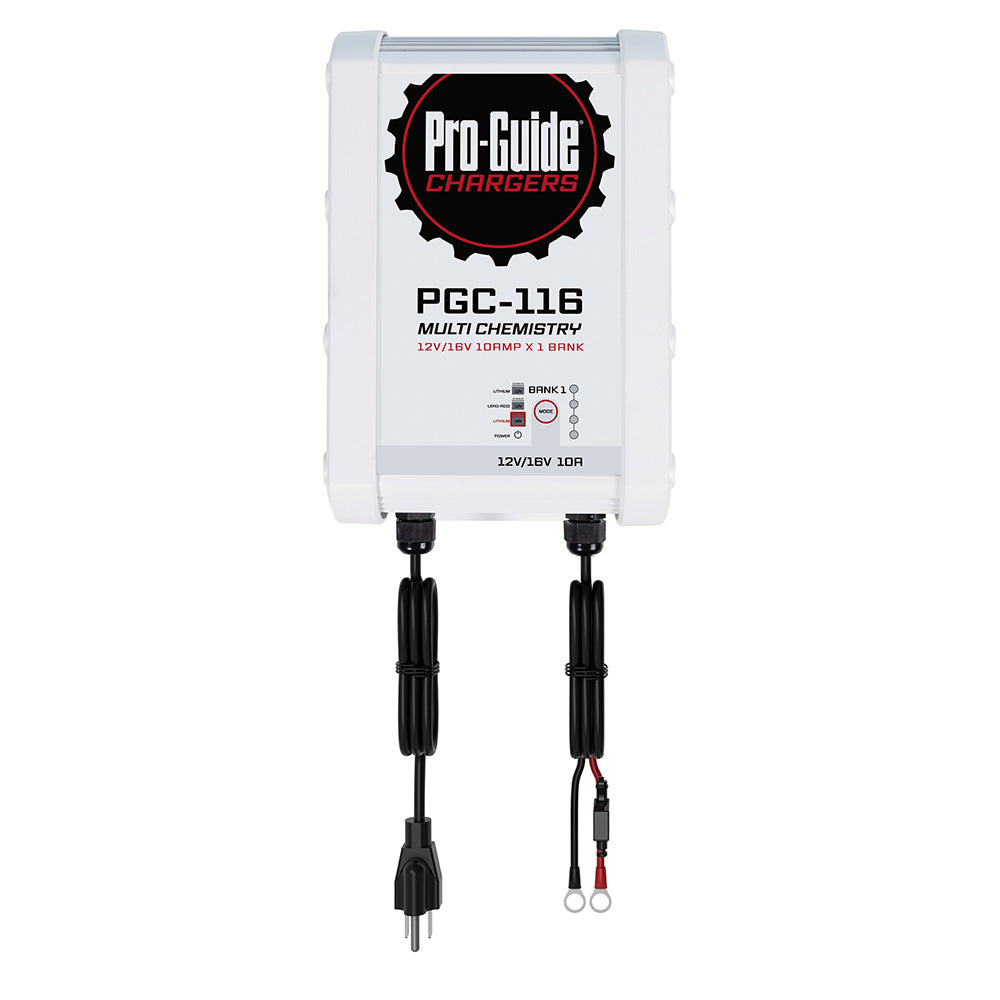 Pro-Guide 1 Bank On-Board Battery Charger - 12V/16V - 10-Amp [PGC-116]
