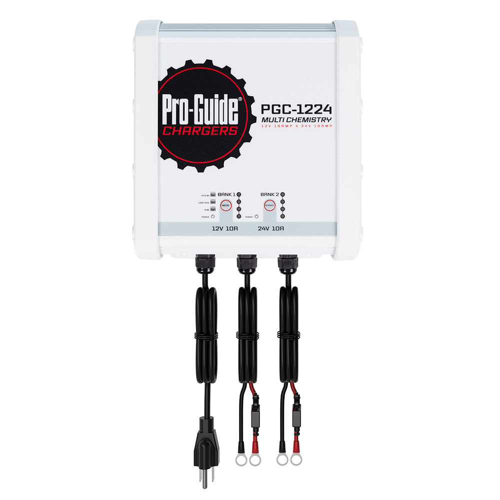 Pro-Guide 2 Bank On-Board Battery Charger - (1) 12V / (1) 24V - 20-Amp [PGC-1224]