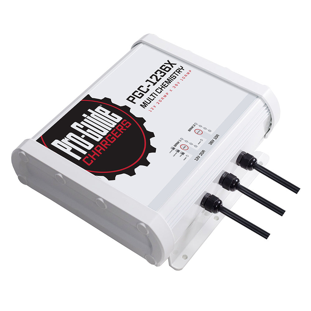 Pro-Guide 2 Bank On-Board Battery Charger - (1) 12V / (1) 36V - 30-Amp [PGC-1236X]
