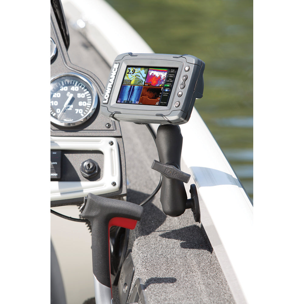 RAM Mount Quick Release Mount f/Lowrance Mark & Elite 5 [RAM-101-LO11]