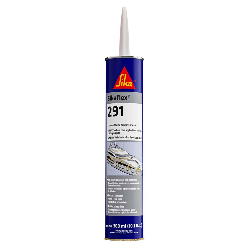 Sika Sikaflex 291 Fast Cure Adhesive  Sealant 10.3oz(300ml) Cartridge - Black [90923]