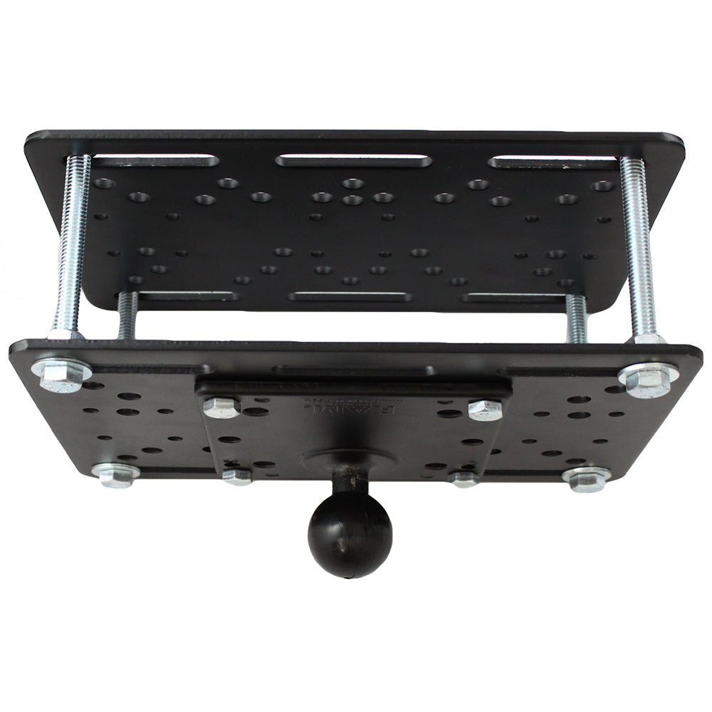 RAM Mount Forklift Overhead Guard Plate w/ C Size 1.5" Ball [RAM-335-246]