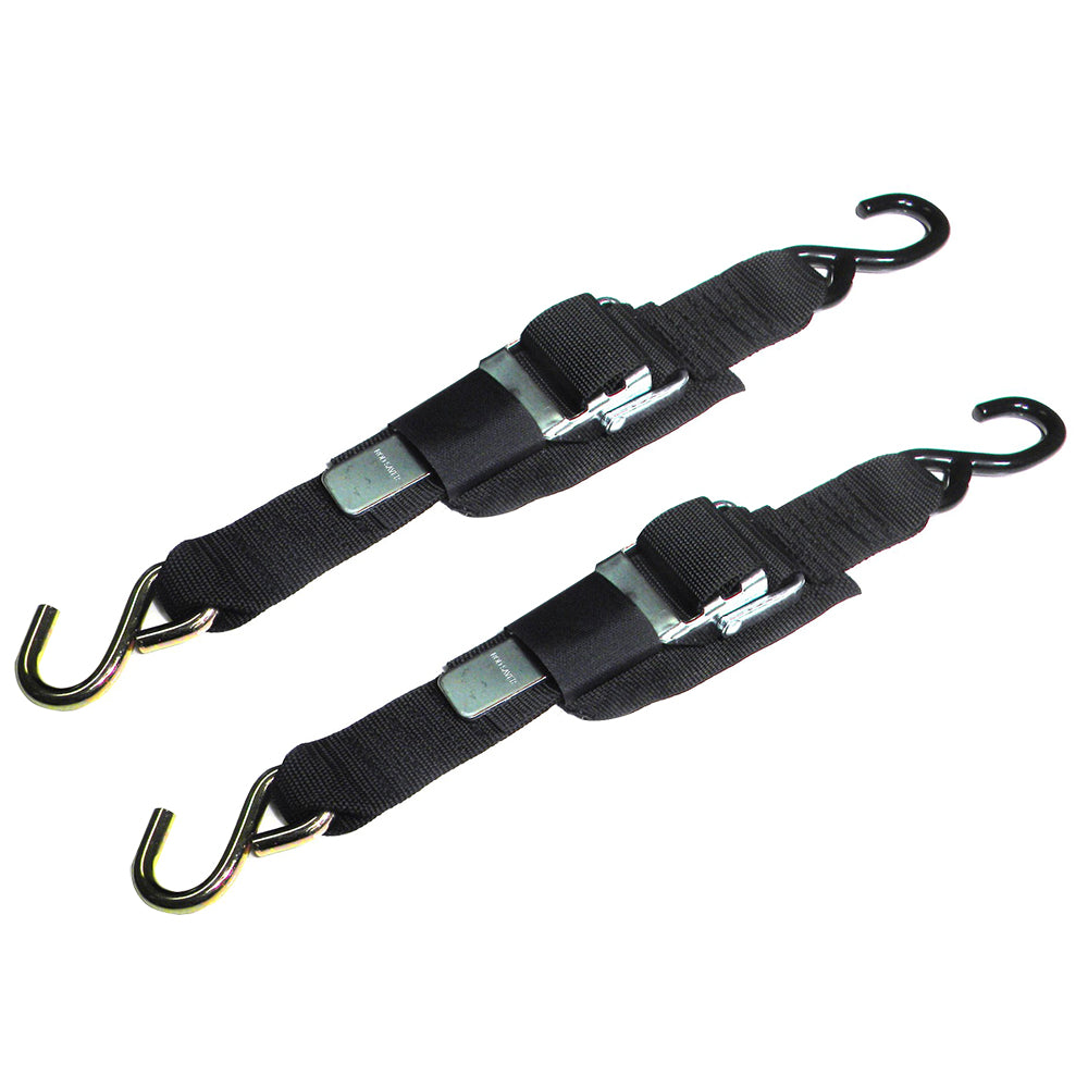 Rod Saver Paddle Buckle Trailer Tie-Down - 2" x 6 - Pair [2PB6]