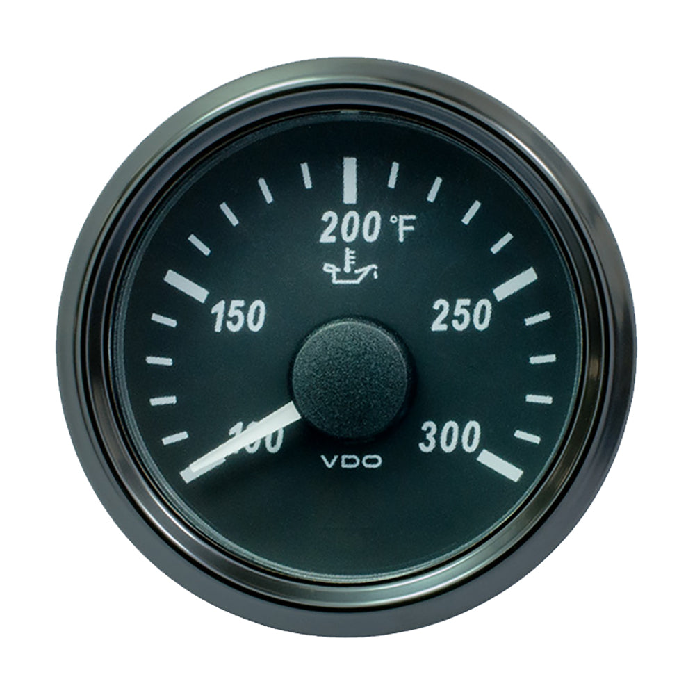 VDO SingleViu 52mm (2-1/16") Oil Temp. Gauge - 300 F - 322-18 Ohm [A2C3833410030]