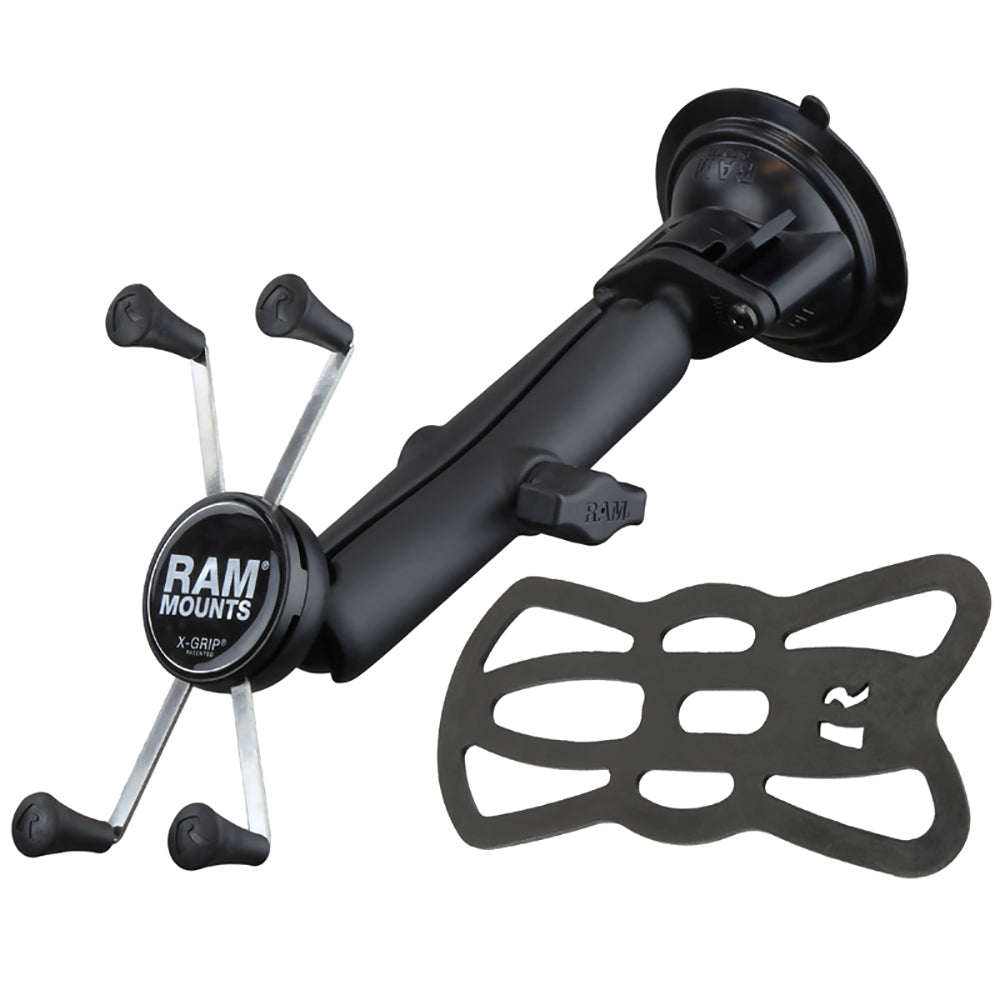 RAM Mount RAM X-Grip Large Phone Mount w/RAM Twist-Lock Suction Cup Base [RAM-B-166-C-UN10U]