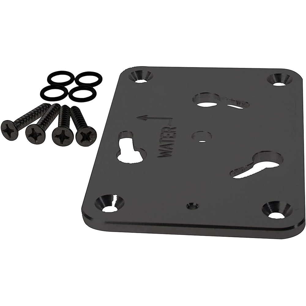 Panther Spare Bow Mount Base Kit f/ King Pin - Black - Powder Coat [KPBQCKB]