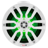 DS18 HYDRO 8" Compact Wakeboard Pod Tower w/RGB Light - 375W - White [NXL-PS8W]