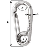 Wichard Symmetric Carbin Hook - 120mm Length - 15/32" [2317W]