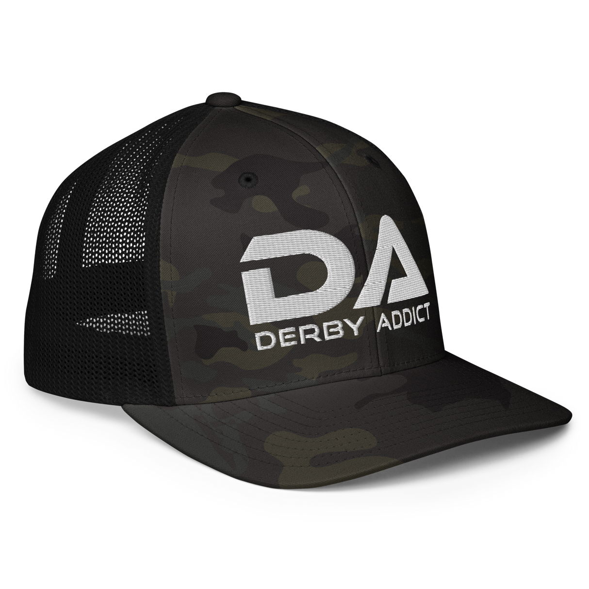 Derby Addict Flex-fit Mesh Trucker Hat