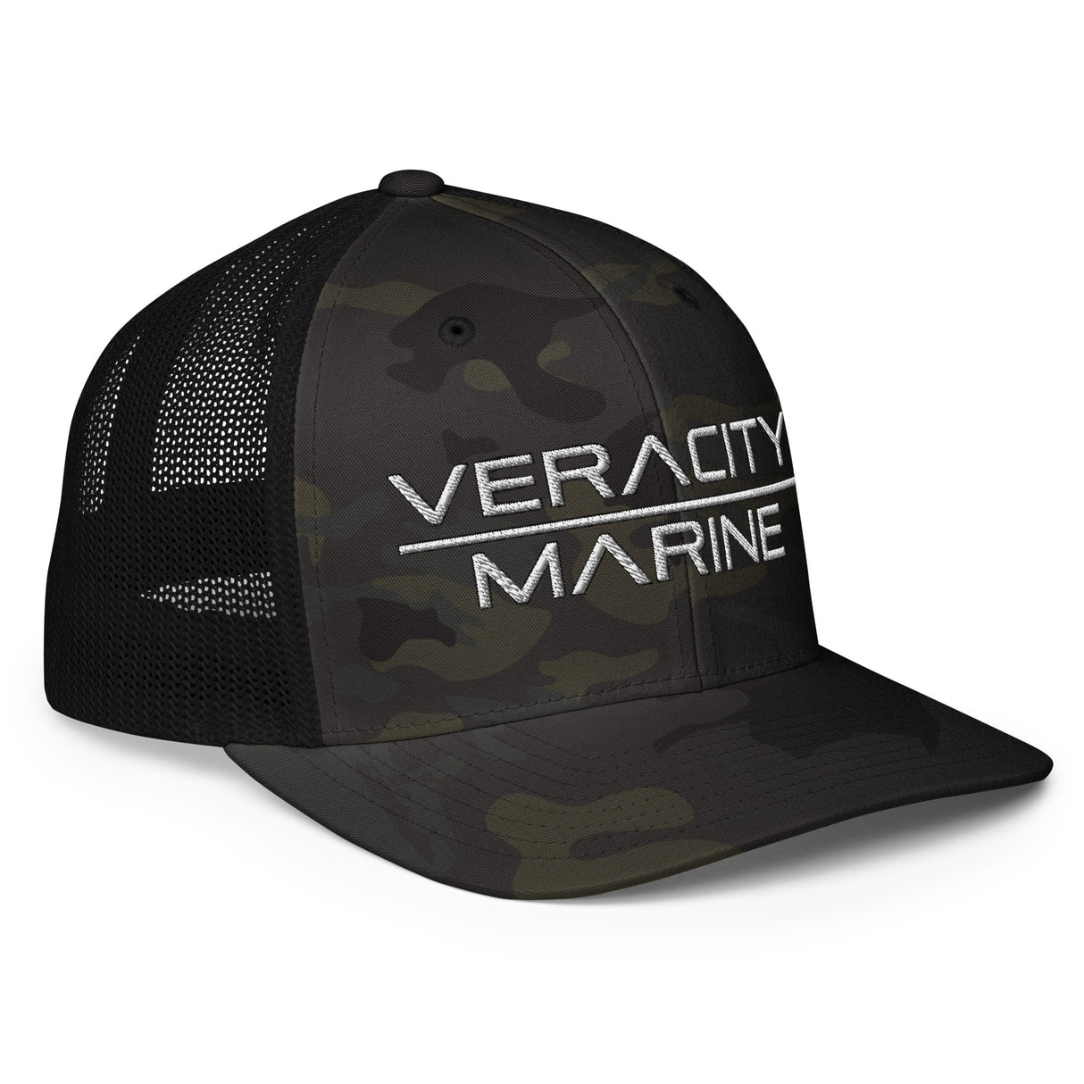 Veracity Marine, Full Logo, Flex-Fit Hat