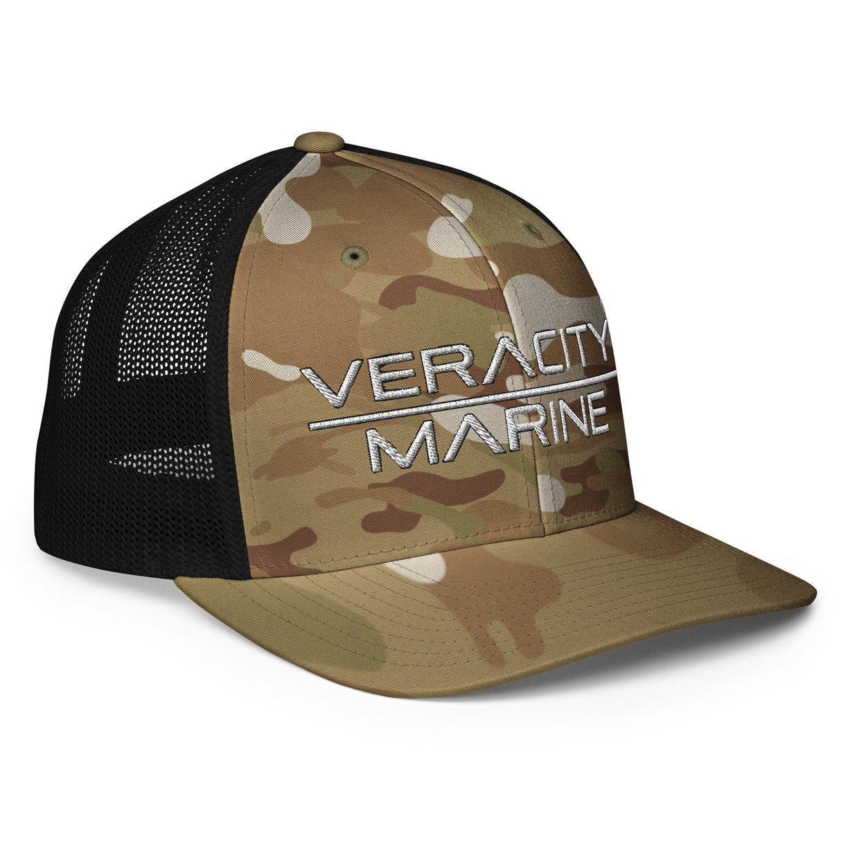 Veracity Marine, Full Logo, Flex-Fit Hat