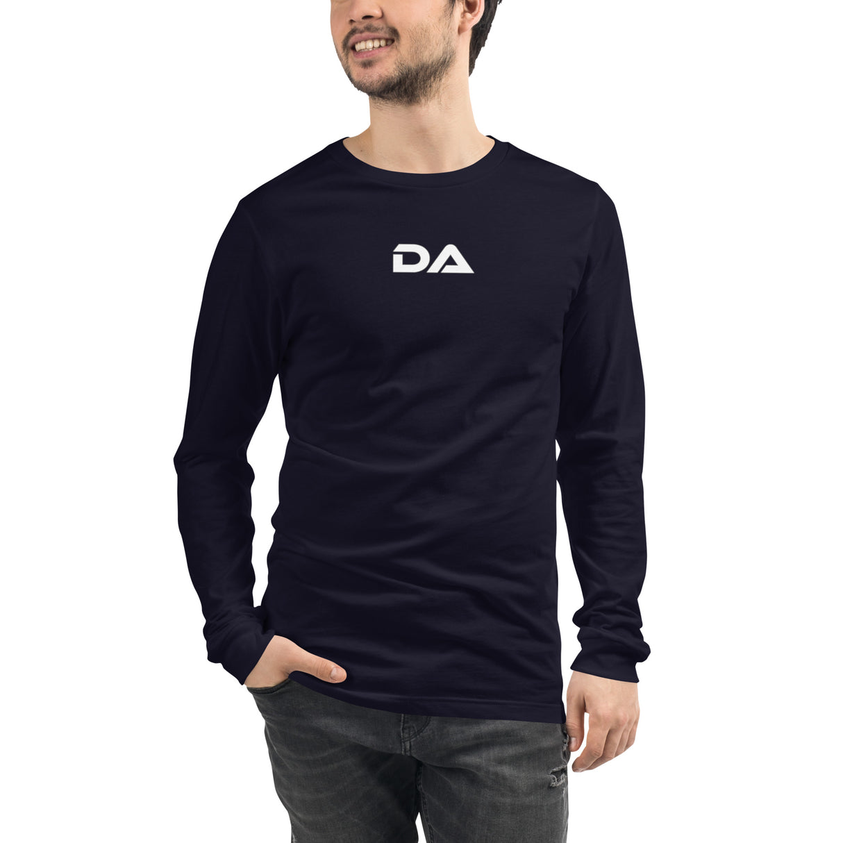 Derby Addict - Center Chest Logo, Long Sleeve Tee