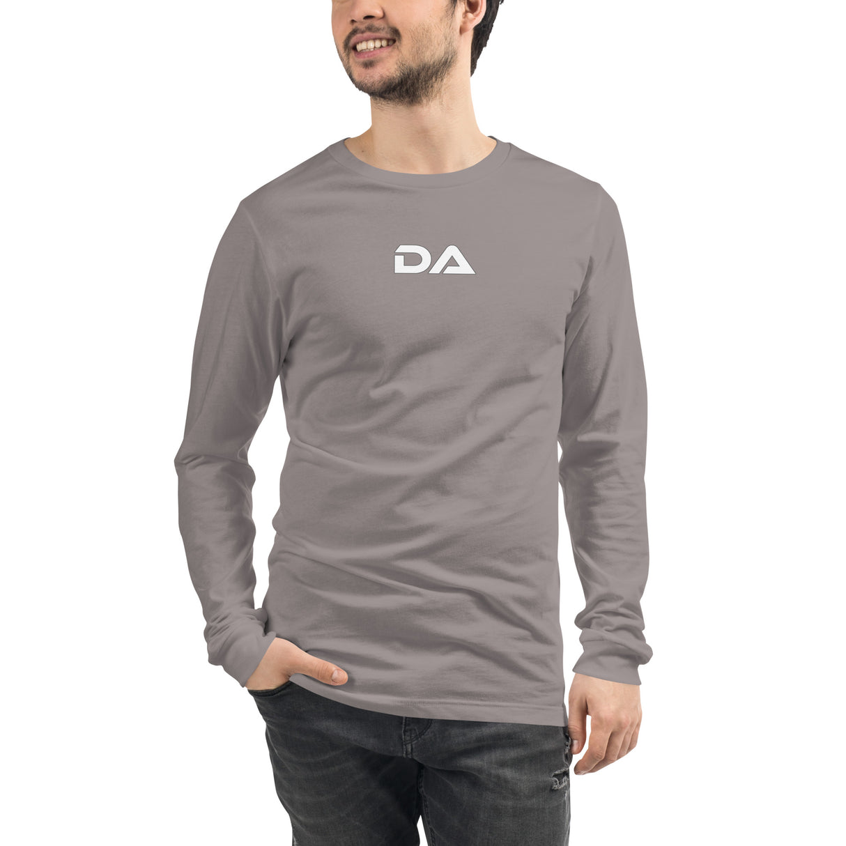 Derby Addict - Center Chest Logo, Long Sleeve Tee