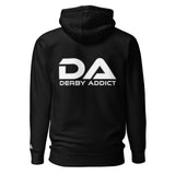 Derby Addict, Center Chest, Premium Hoodie