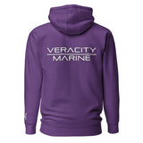 VERACITY MARINE, Center Chest, Premium Hoodie