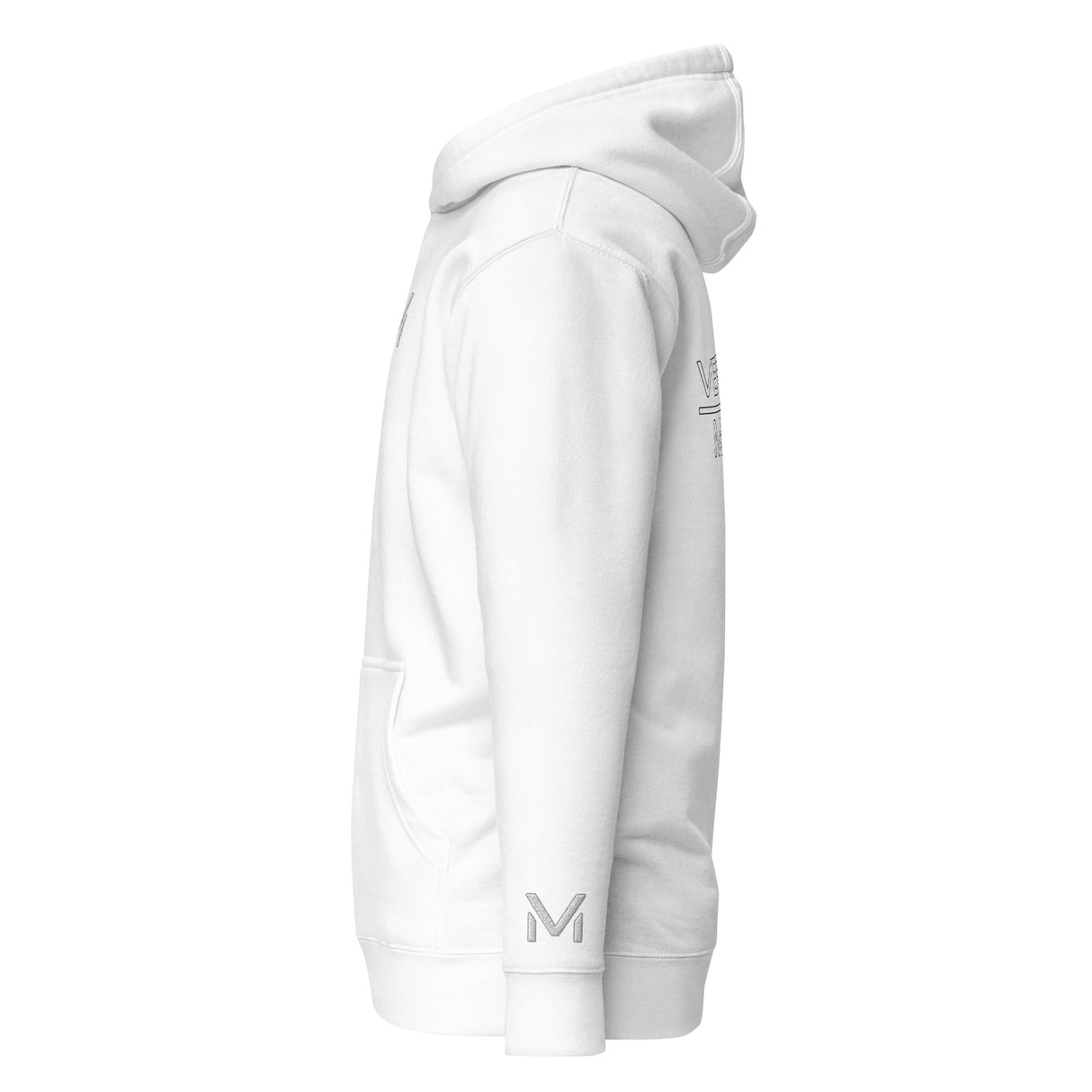 VERACITY MARINE, Center Chest, Premium Hoodie